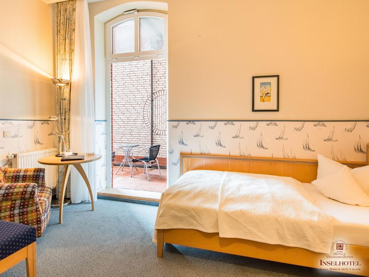 Inselhotel Vierjahreszeiten Borkum Buitenkant foto