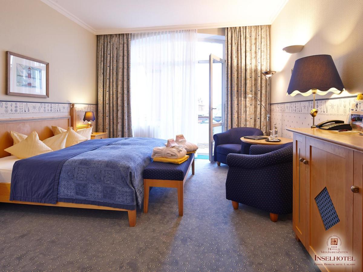 Inselhotel Vierjahreszeiten Borkum Buitenkant foto
