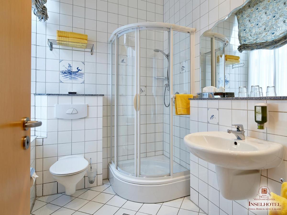 Inselhotel Vierjahreszeiten Borkum Buitenkant foto