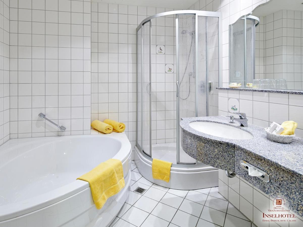 Inselhotel Vierjahreszeiten Borkum Buitenkant foto