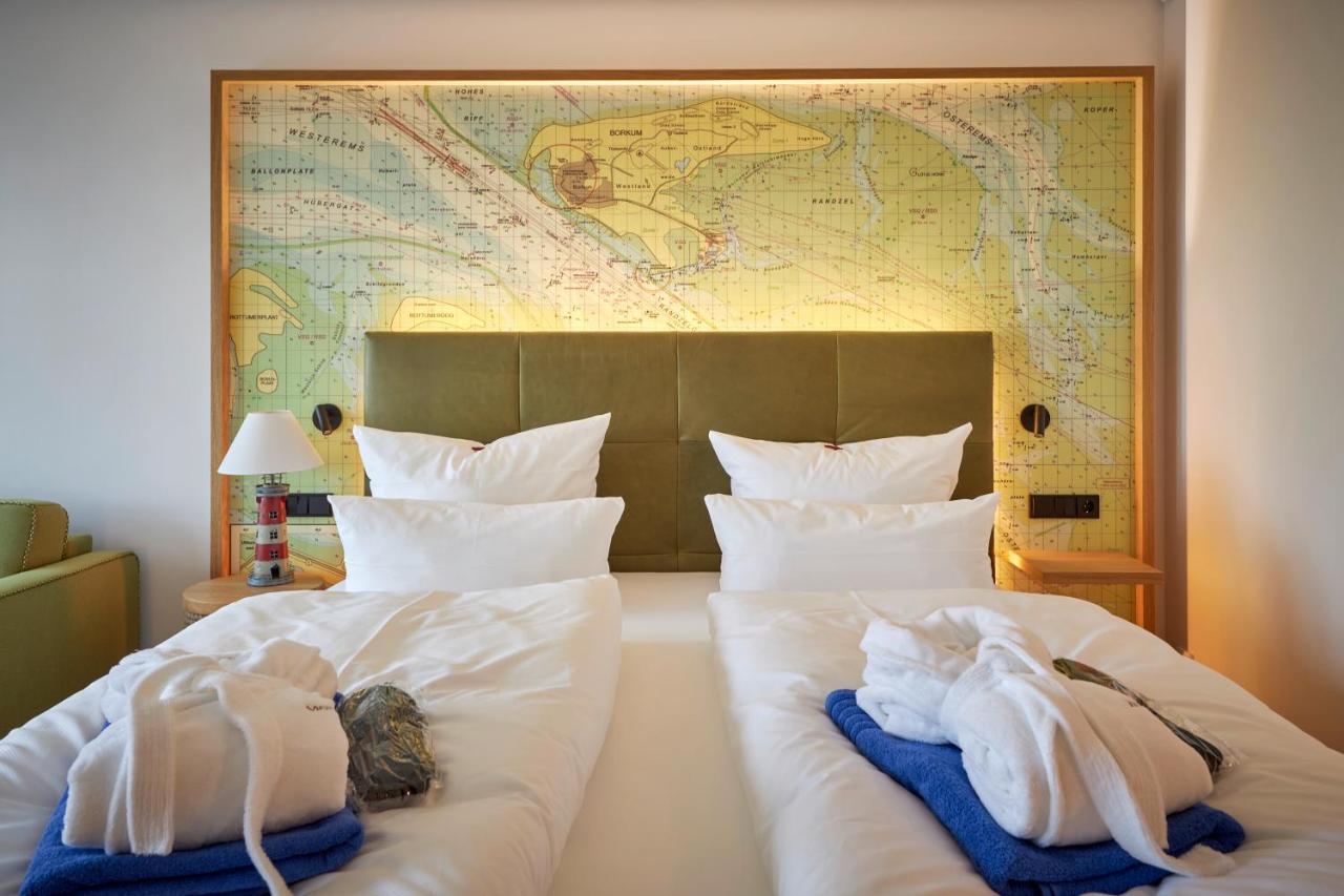 Inselhotel Vierjahreszeiten Borkum Buitenkant foto