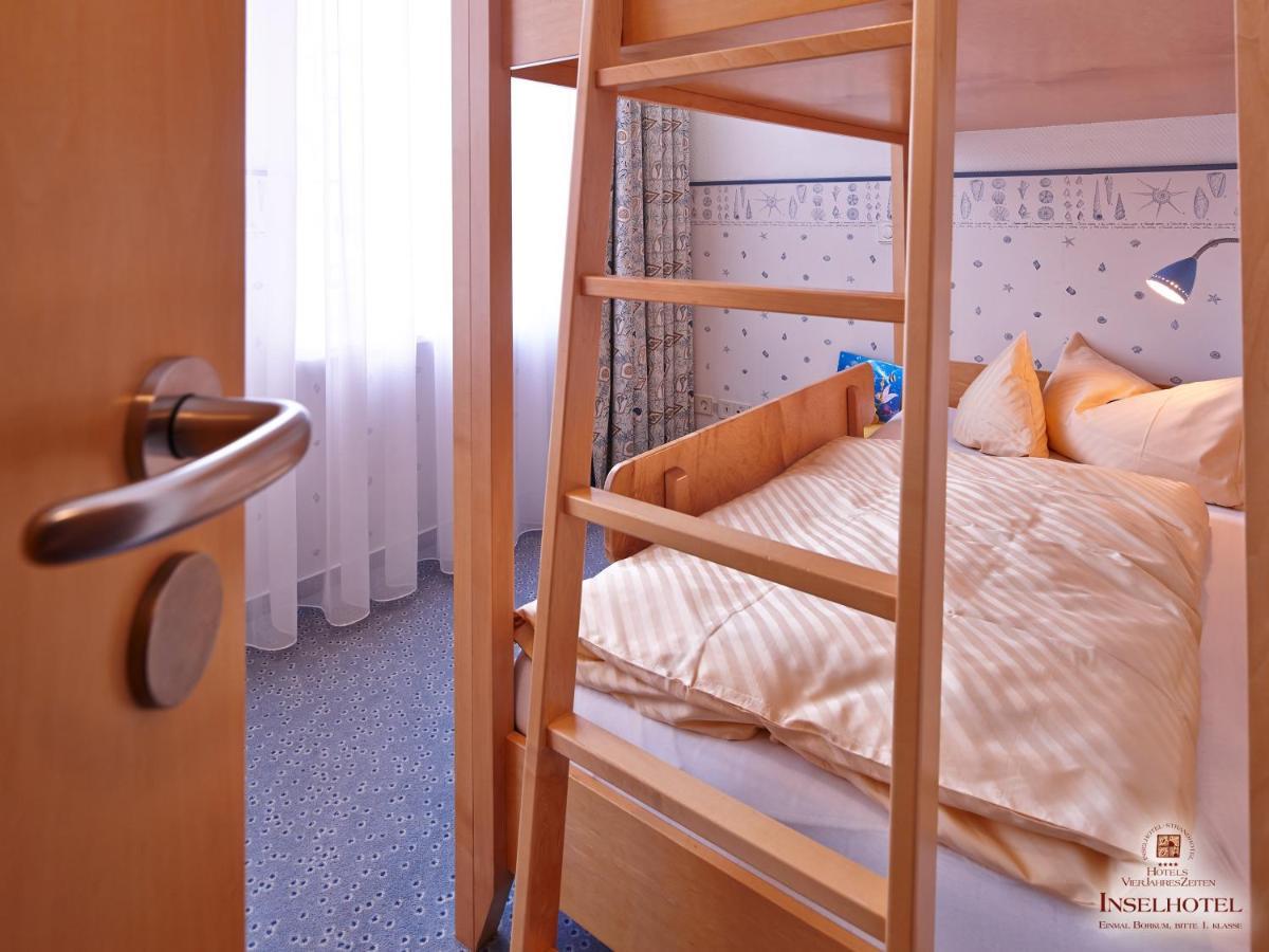 Inselhotel Vierjahreszeiten Borkum Buitenkant foto