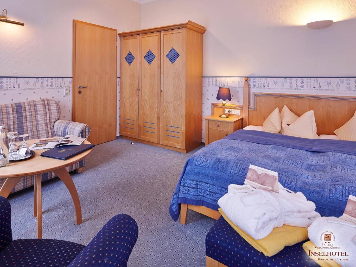 Inselhotel Vierjahreszeiten Borkum Buitenkant foto