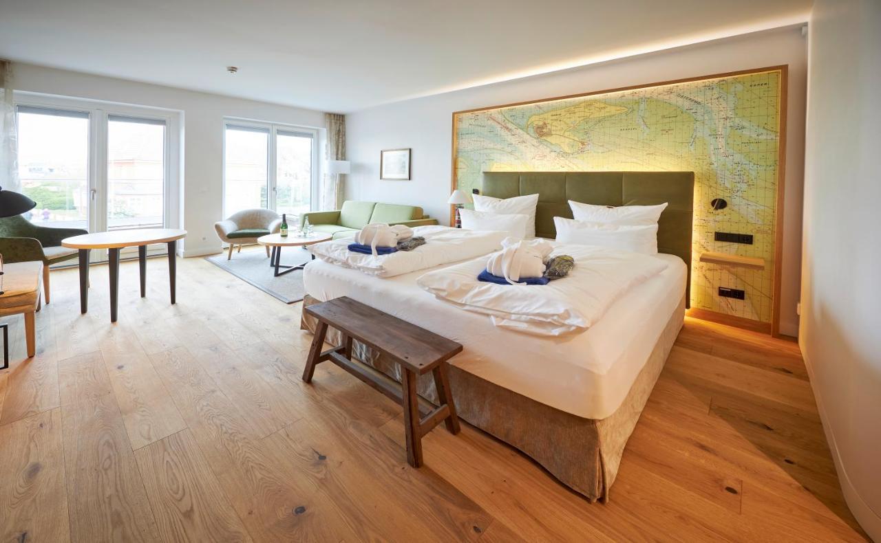 Inselhotel Vierjahreszeiten Borkum Buitenkant foto