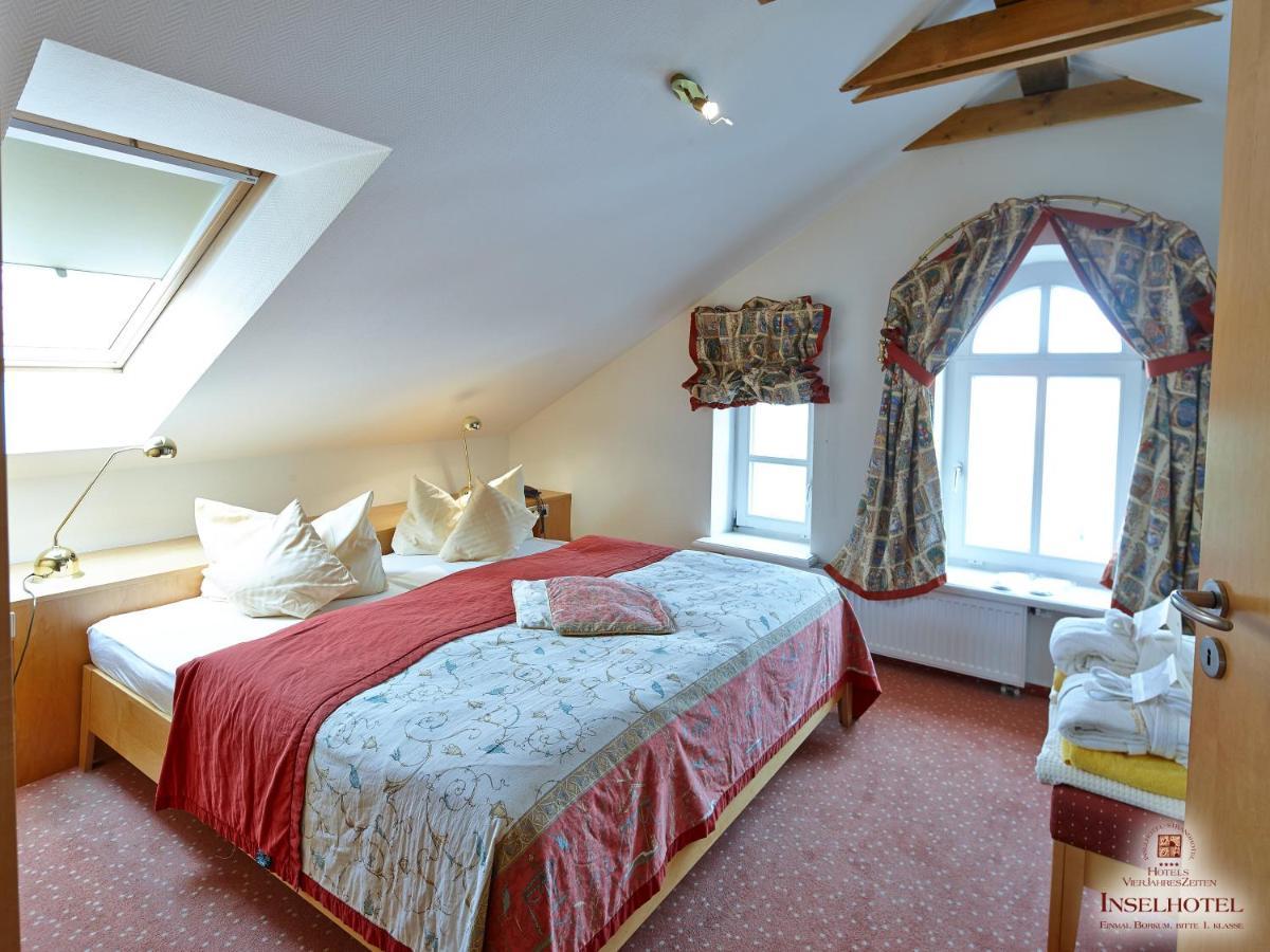 Inselhotel Vierjahreszeiten Borkum Buitenkant foto