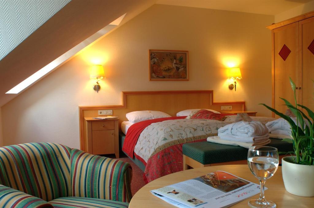 Inselhotel Vierjahreszeiten Borkum Kamer foto