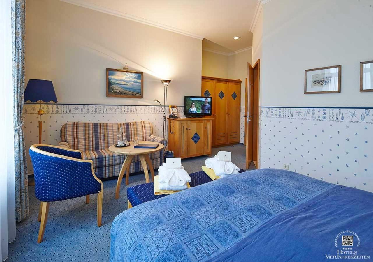 Inselhotel Vierjahreszeiten Borkum Buitenkant foto