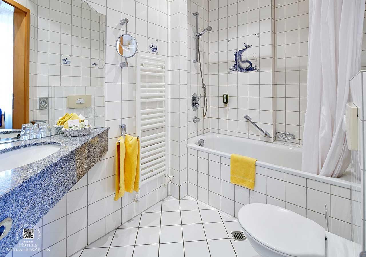 Inselhotel Vierjahreszeiten Borkum Buitenkant foto