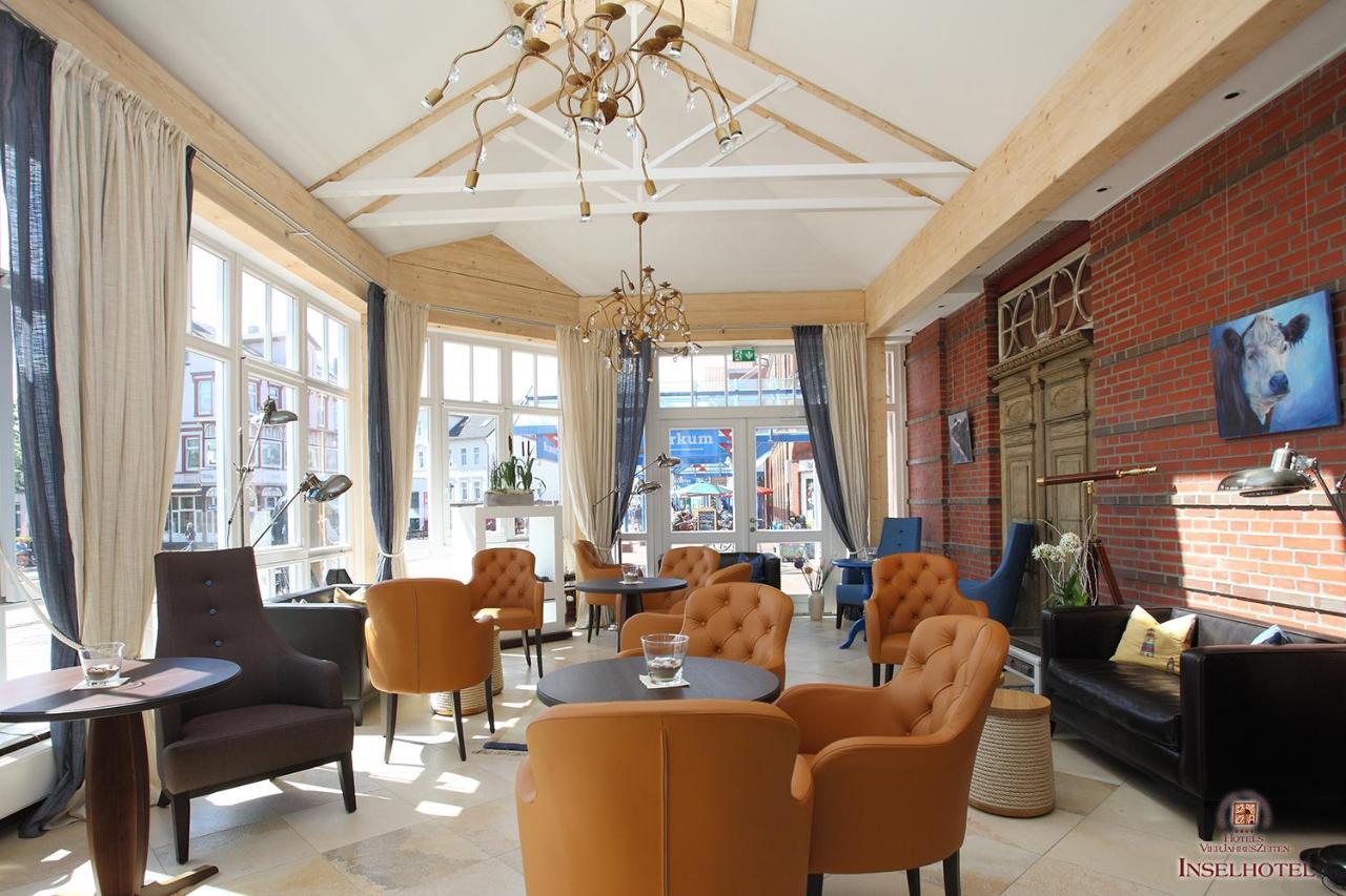 Inselhotel Vierjahreszeiten Borkum Buitenkant foto